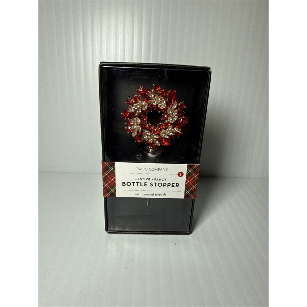 Wreath Wine Stopper New